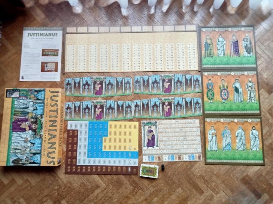 Phalanx Games: Bordspel Justinianus, Hobby en Vrije tijd, Een of twee spelers, Ophalen of Verzenden, Gebruikt, Phalanx Games