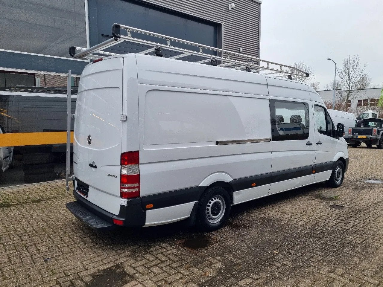 Mercedes-Benz Sprinter 314 CDI Maxi Dubbele cabine Doka 6 Zi, Cuir, Achat, 105 ch, Euro 6