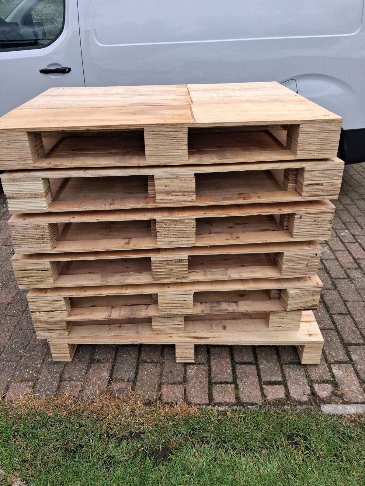 palletten, Ophalen