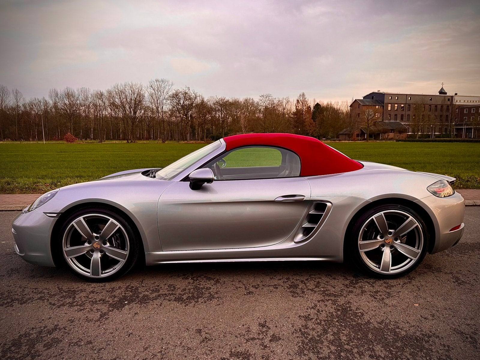 Porsche 718 Boxster GT Silver Approved, Auto's, Automaat, Dealer onderhouden, Achterwielaandrijving, 1995 cc