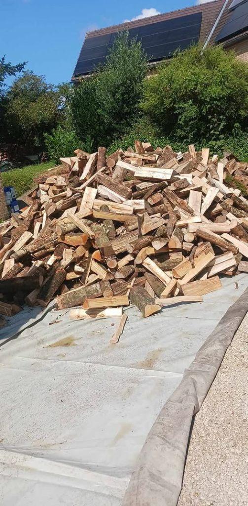 Bois chauffage chêne hêtre charme vrac-Box Paye la livraison, Tuin en Terras, Brandhout, 6 m³ of meer, Verzenden, Beukenhout, Blokken