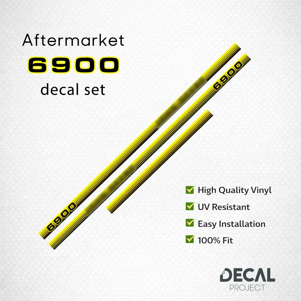 Autocollants de rechange John Deere 6900 - 6930, Envoi