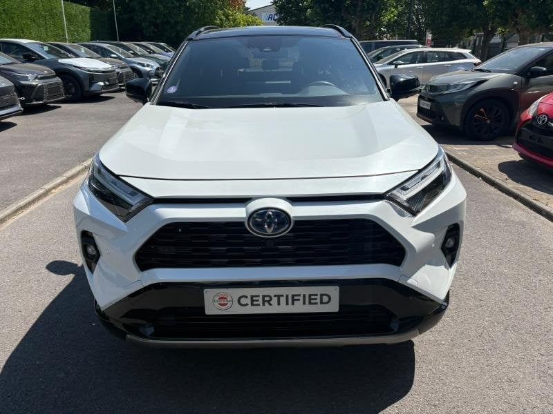 Toyota rav4 2WD e-CVT Style Plus, Autos, Euro 6, 131 kW, Noir, 5 portes