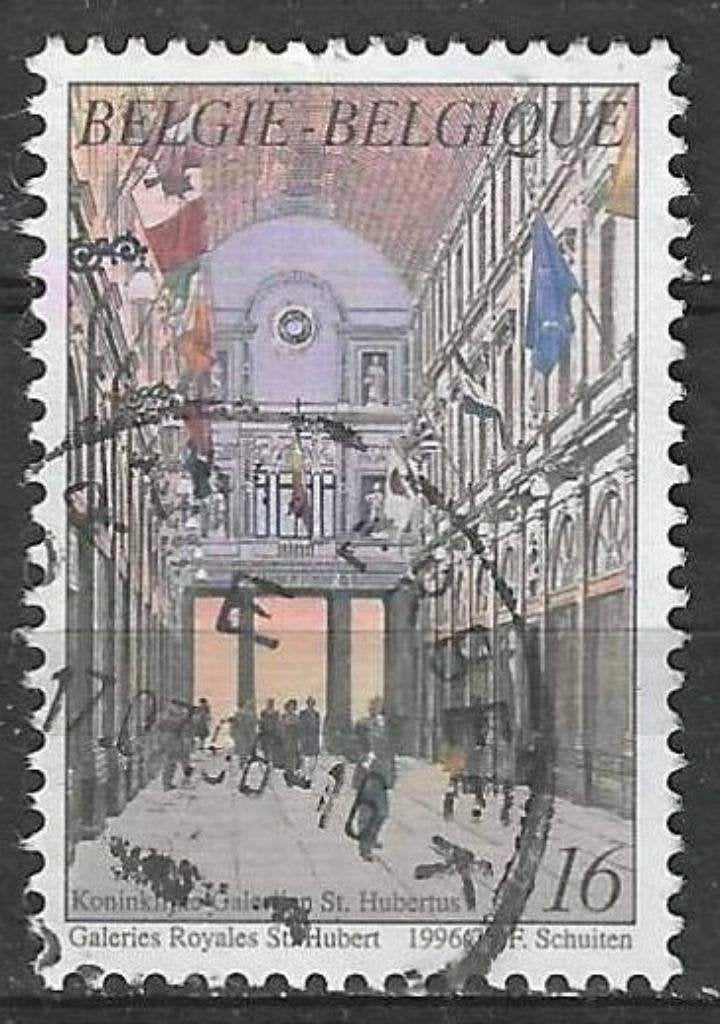 Belgique 1996 - Yvert/OBP 2643 - Bruxelles (ST), Envoi, Affranchi, Oblitéré, Europe