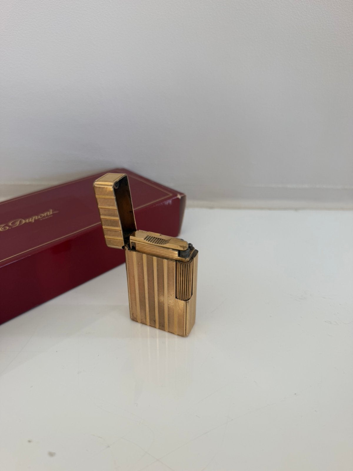 S.T. Dupont aansteker Goud, Ophalen, Zo goed als nieuw, Aansteker