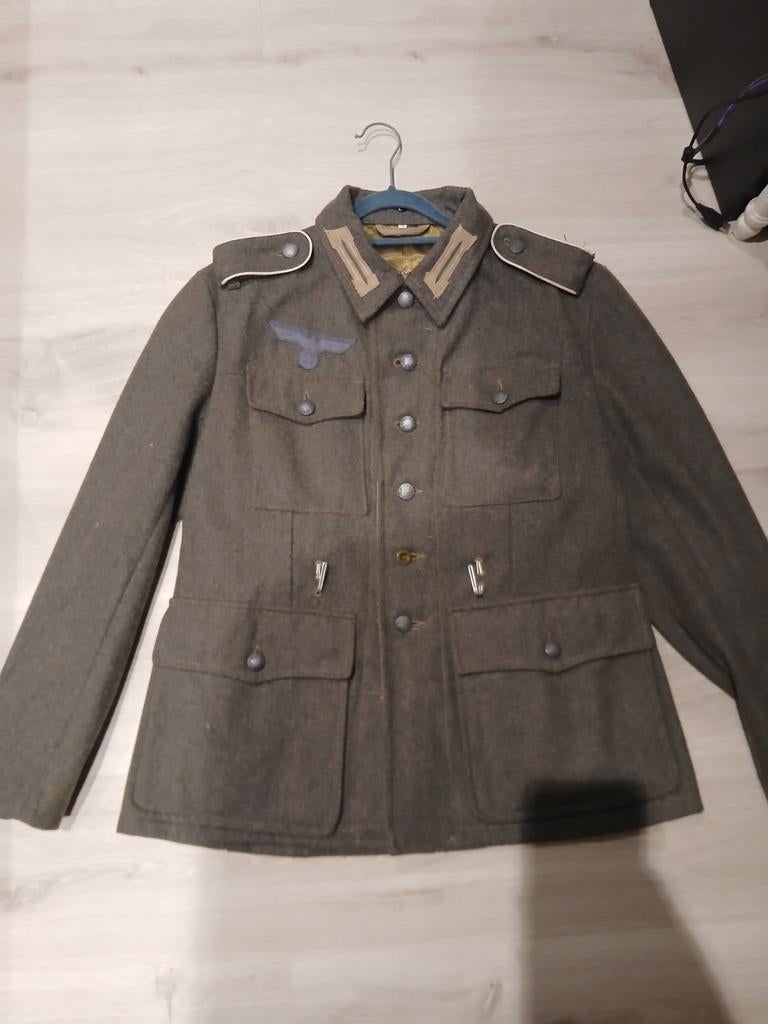 Repro ww2 duitse m42 jas + m43 broek, Ophalen of Verzenden