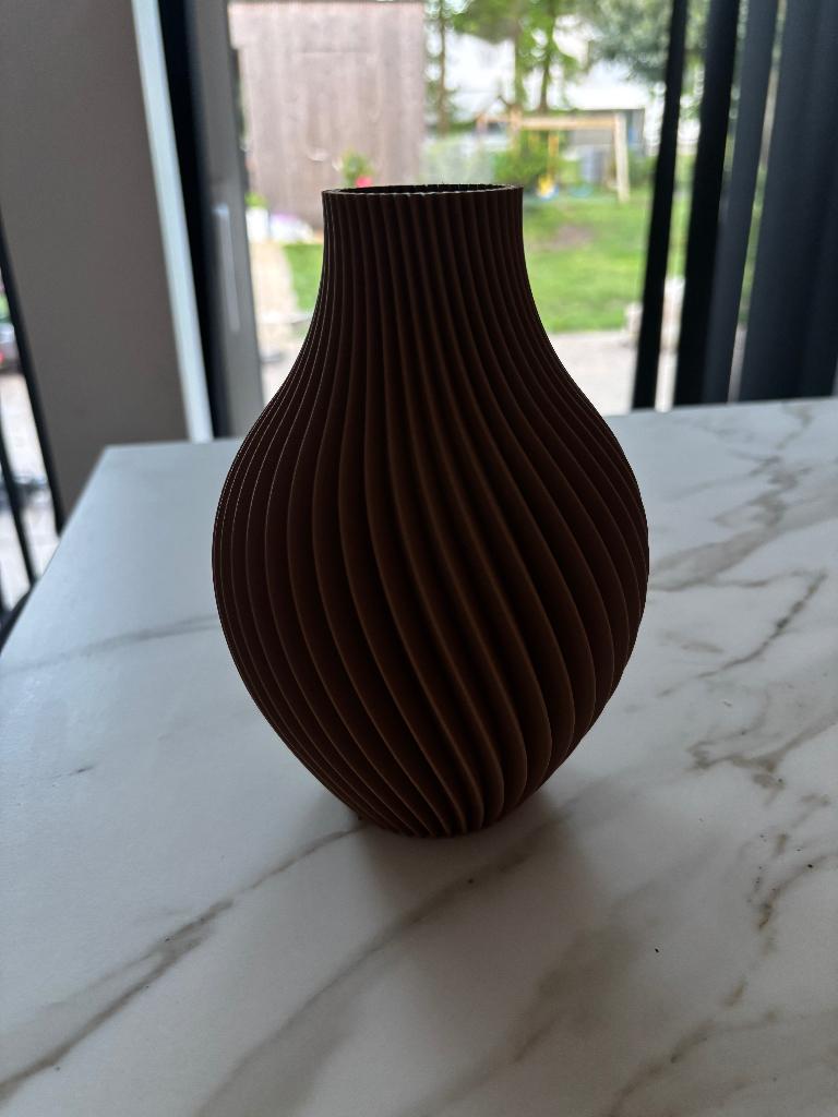 Bloemenvaasje 3D geprint, Kunststof, Overige kleuren, Nieuw, Ophalen of Verzenden