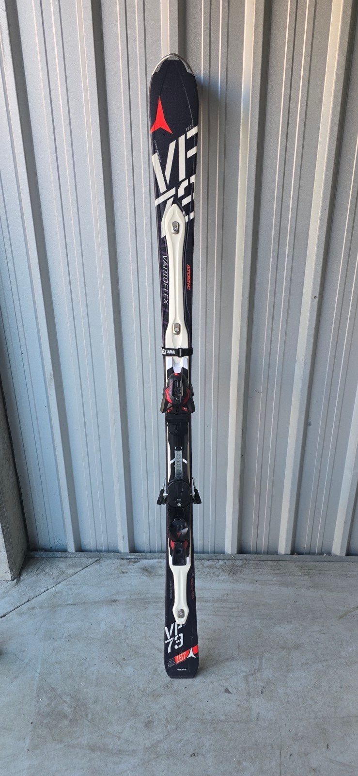 Atomic D2 VF 73 Skis (167 cm) + XTO Bindingen – Zgan!, Sport en Fitness, Ophalen, Ski, Ski's, Atomic