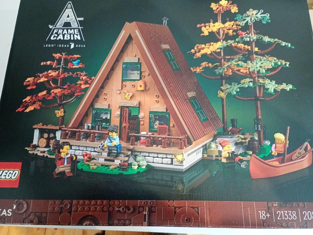 lego 21338 A frame Cabine, ophalen ninove of Ieper, Ophalen, Lego, Nieuw, Compleet