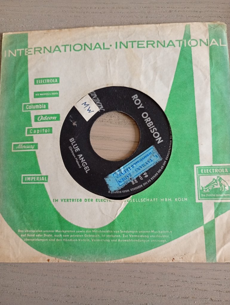 Roy Orbison - Blue angel, Gebruikt, Verzenden, 7 inch, Pop
