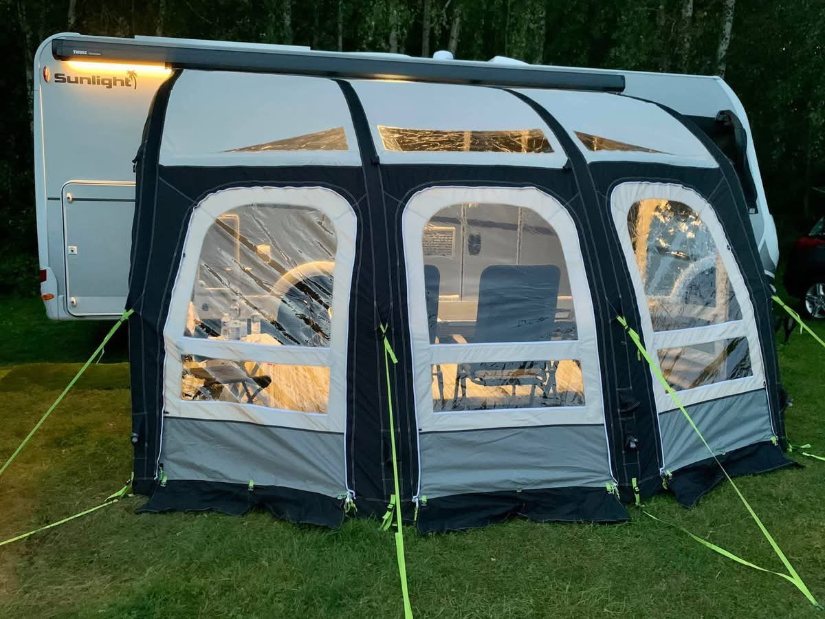 Tente camping Kampa Ace Air All Season 400 xxl comme neuve, Enlèvement, Comme neuf