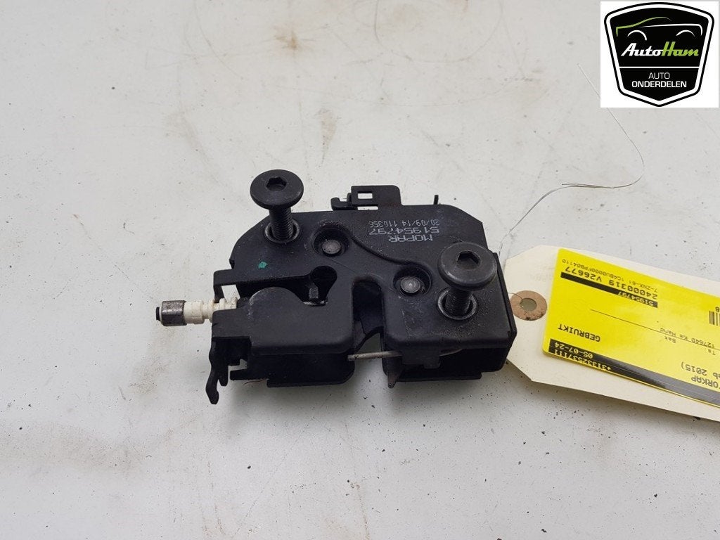 SERRURE CAPOT Jeep Renegade (BU) (|51954797|52144951|), Utilisé, Jeep