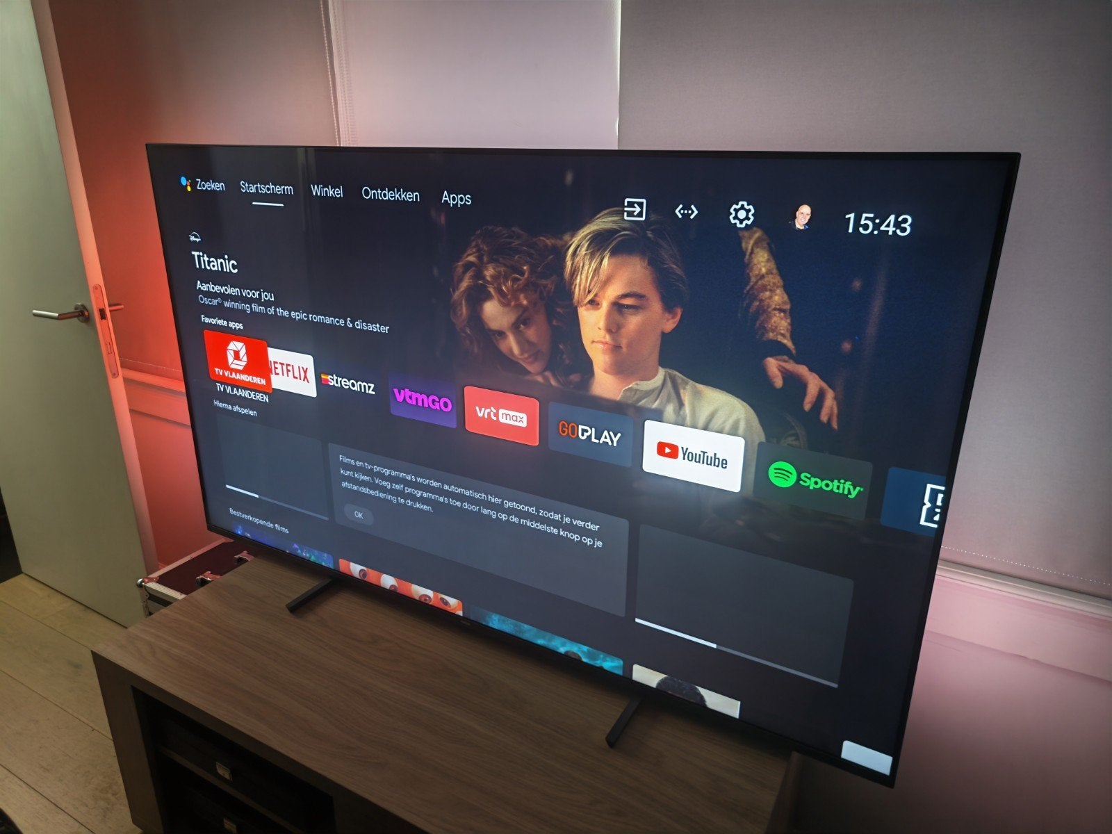 Philips Smart TV 75 inch (Ambilight), Ophalen, Philips, Smart TV