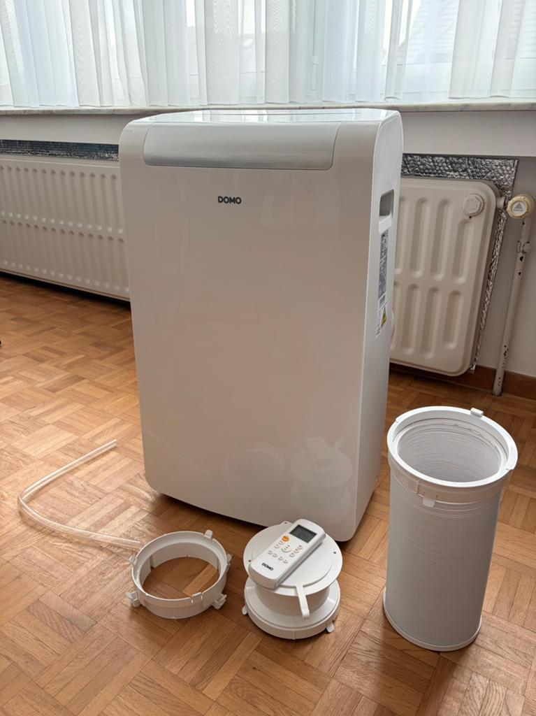 Climatiseur mobile DOMO DO324A, Electroménager, Climatiseurs, Comme neuf, Climatiseur mobile, 100 m³ ou plus grand, 3 vitesses ou plus