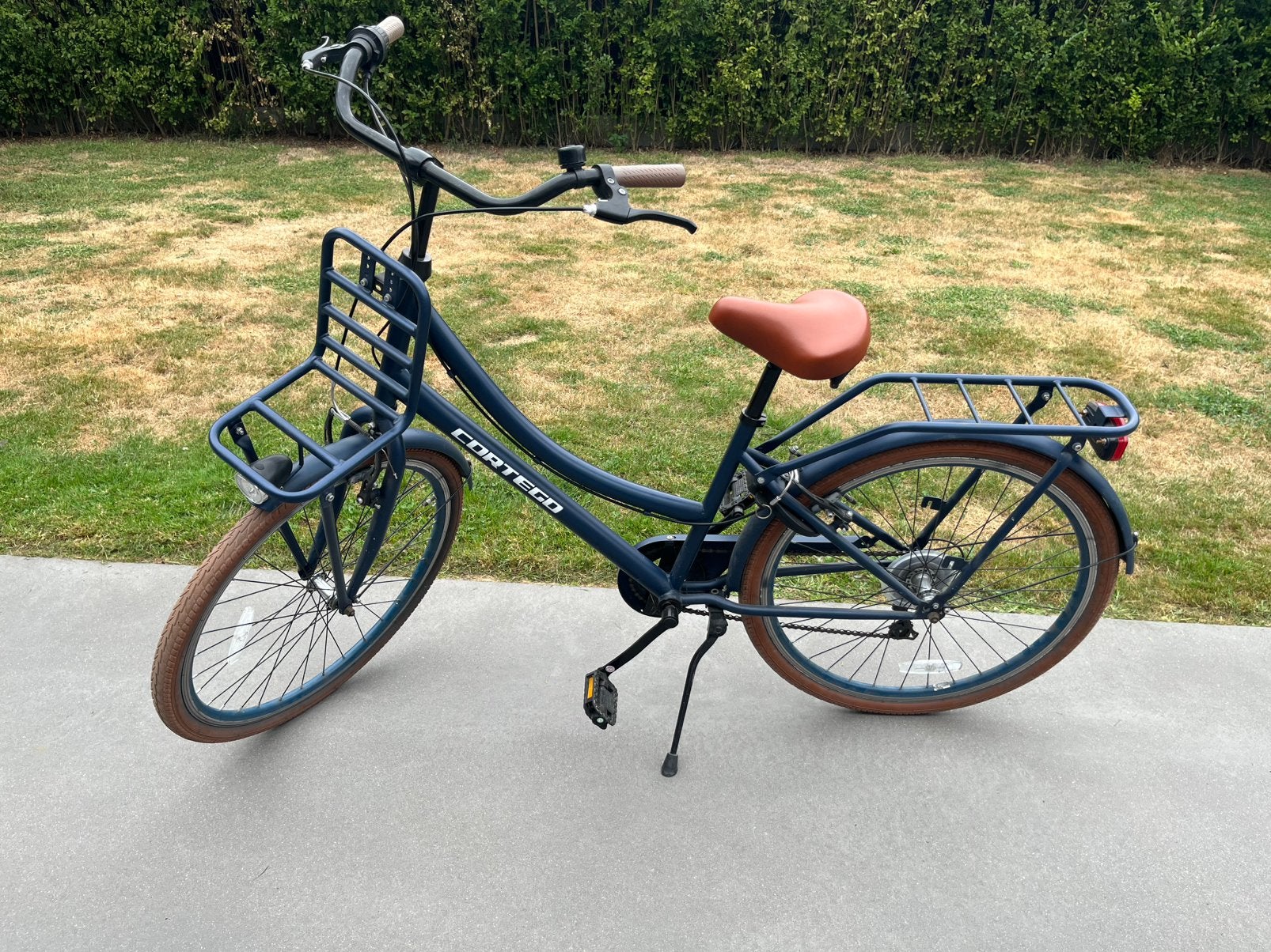 Meisjesfiets Coretega, Fietsen en Brommers, Ophalen, Gebruikt, 16 inch, Versnellingen