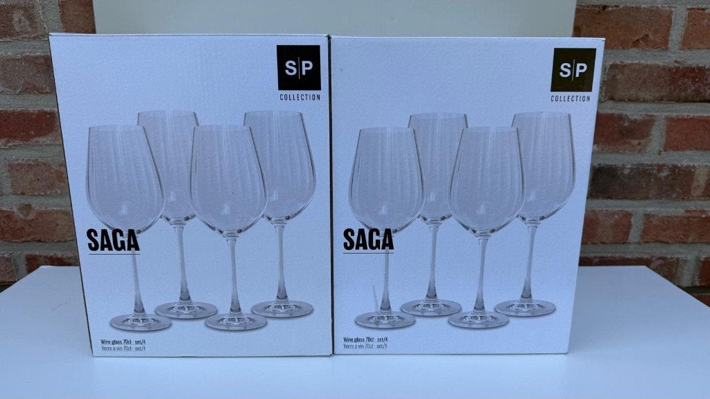 Nouveaux verres à vin — SP Collection SAGA | 70cl, Enlèvement ou Envoi, Neuf