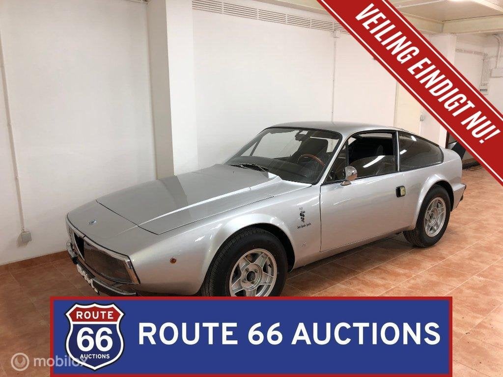 Alfa Romeo 1300 Junior Zagato | 1971 | Route 66 Auctions, Zwart, Bedrijf, Handgeschakeld, Overige carrosserie