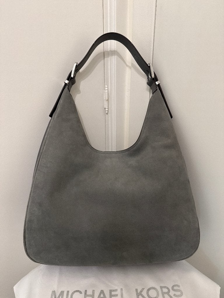 Michael Kors, grand modèle Nolita NEUF, Bijoux, Sacs & Beauté, Enlèvement, Neuf, Gris, Autres types