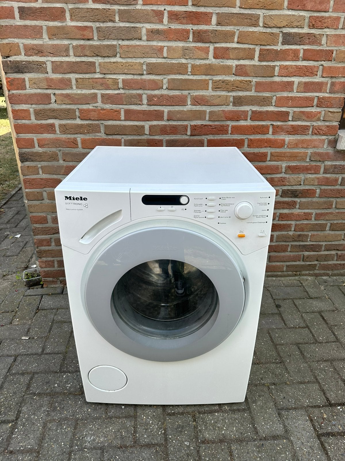 Wasmachine Miele werkt perfect A+++ 1-8Kg, Elektronische apparatuur, Wasmachines, Ophalen, Zo goed als nieuw