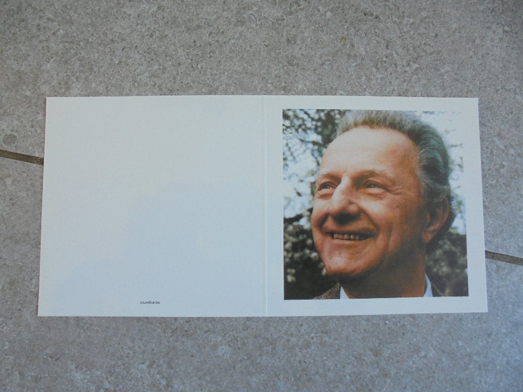 Bidprentje Bob Davidse, Envoi, Image pieuse