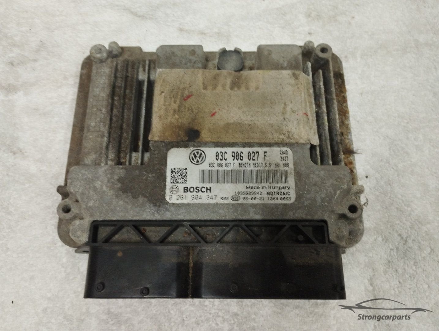 ECU motormanagement Golf 6 03C906027F 1.4 TSI 160pk CAVD, Volkswagen, -, Utilisé, -