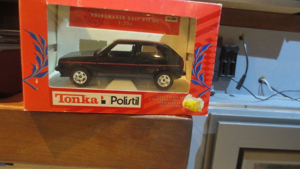 modelauto vw golf gti 16v van polistil in de verpakking 1:25, Hobby en Vrije tijd, Ophalen of Verzenden, Nieuw, Auto, Overige merken