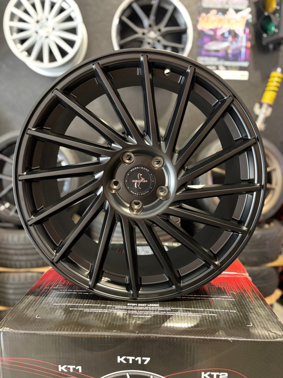 20” Keskin kt17, Enlèvement