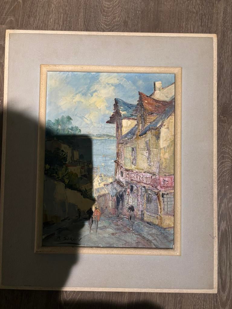 Schilderij R.Boron, Enlèvement