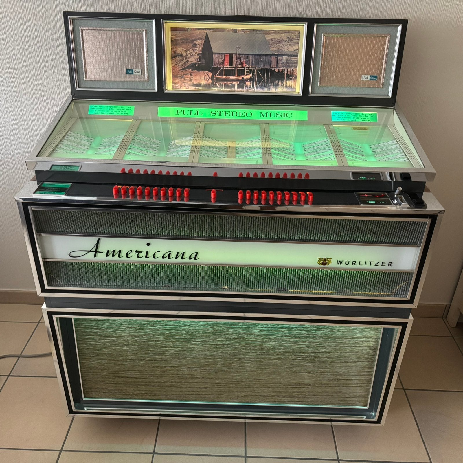 Wirlitzer Americana 3110, Enlèvement, Comme neuf, Wurlitzer