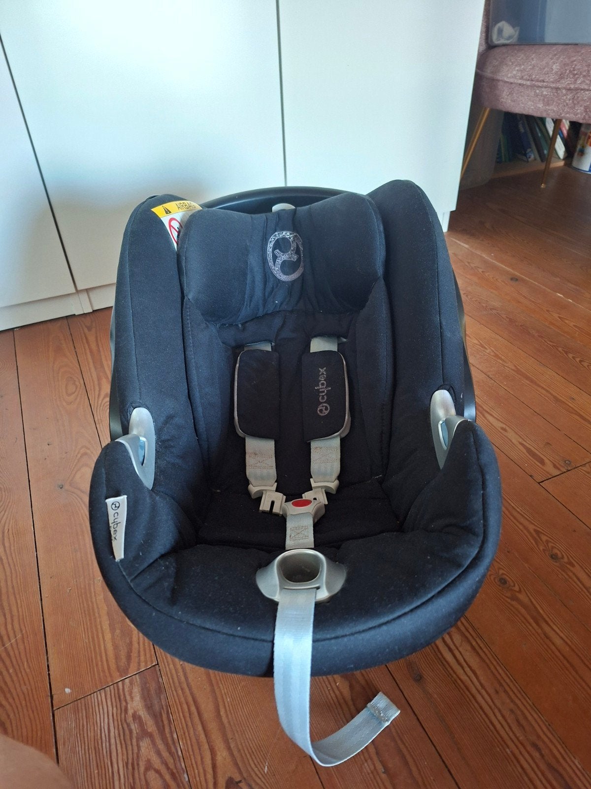 Cybex Maxi cosy, Ophalen, Gebruikt, Overige merken, Autogordel