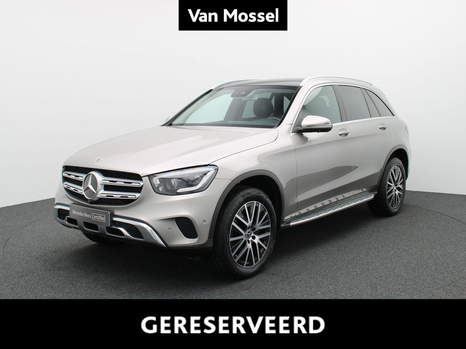 Mercedes-Benz GLC 300d SUV + LEDER + PANORAMISCH DAK + CARPL, Cuir, Argent ou Gris, Achat, Euro 6