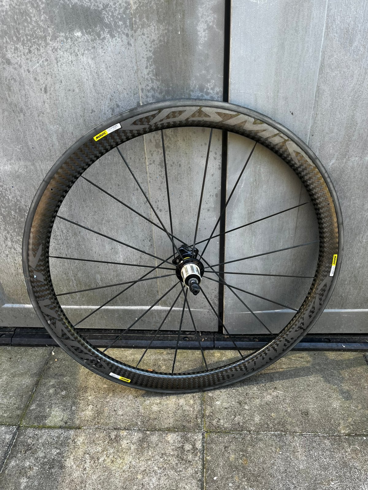 Roue arrière en carbone Mavic Cosmic Pro, Vélos & Vélomoteurs, Vélos Pièces, Utilisé, Roue, Carbone, Gravelbike, Racefiets, Enlèvement