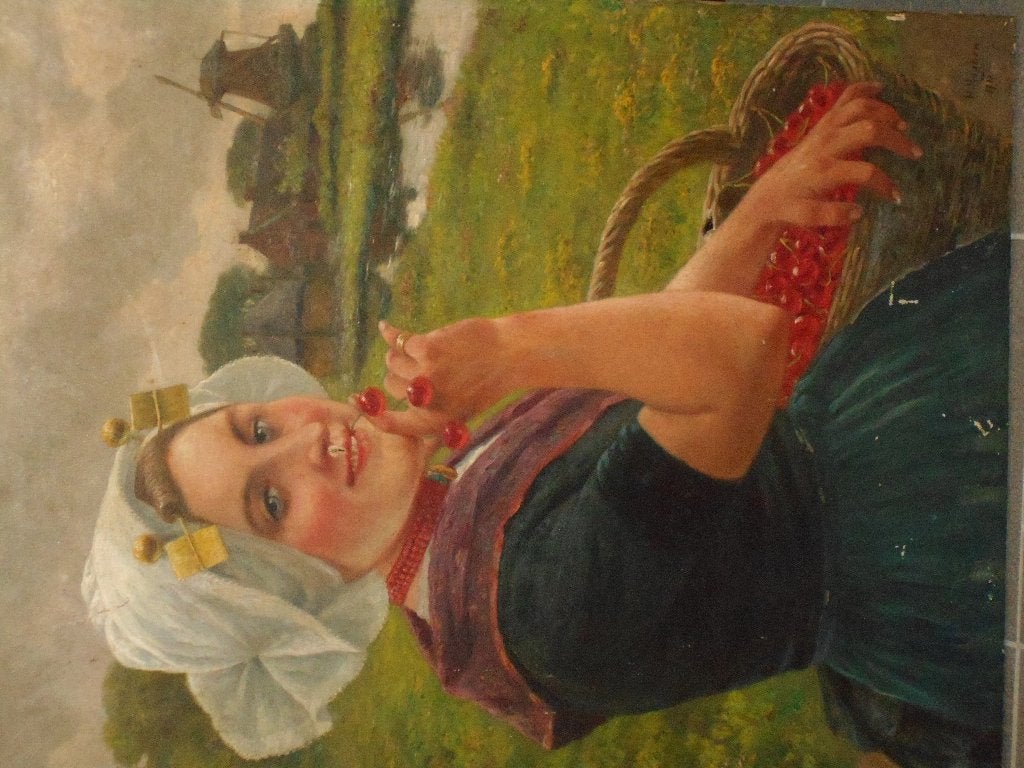 tableau du peintre anversois henri houben 1911, Enlèvement