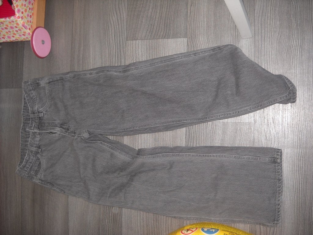 grijze jeans broek meisjes14jaar-merk groggy, Ophalen, Zo goed als nieuw, Meisje, Broek