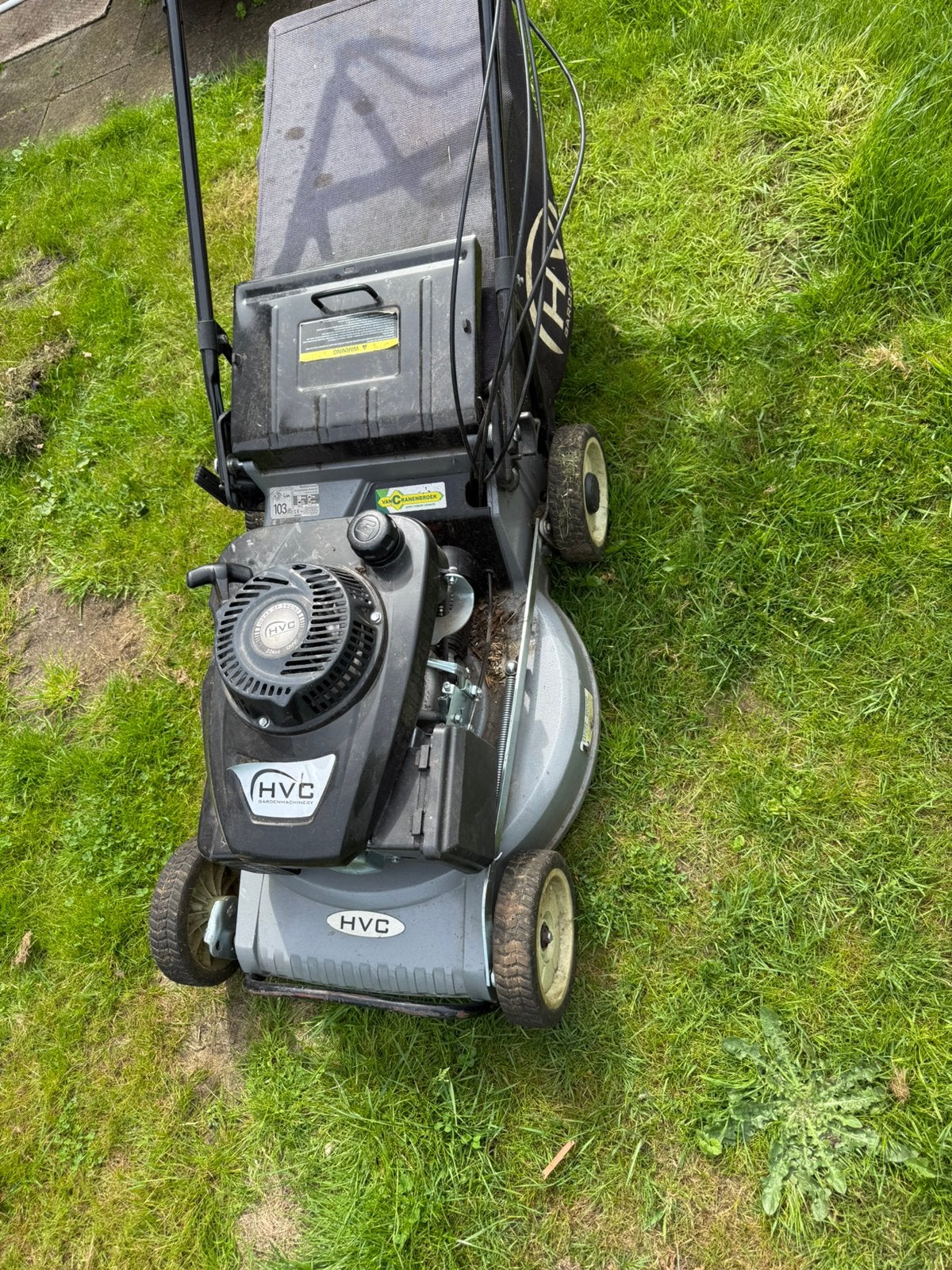 Benzine grasmaaier honda motor, Ophalen, Zo goed als nieuw
