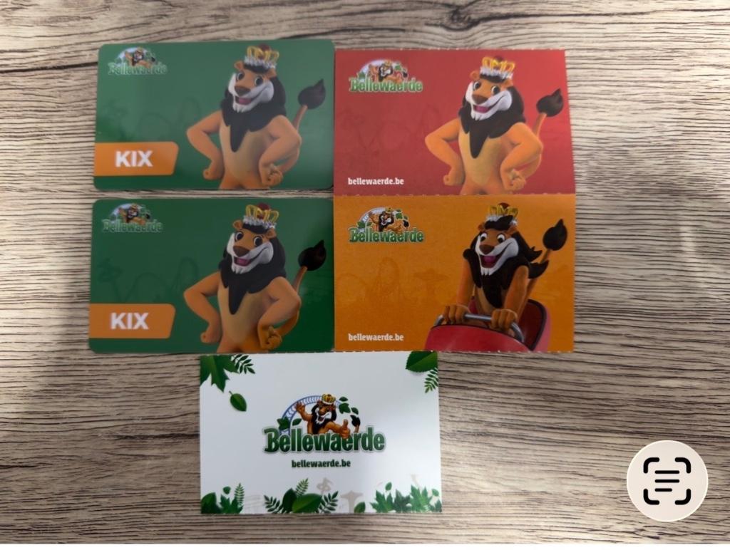 2x Bellewaarde tickets (incl. eten & parking), Tickets en Kaartjes, Twee personen, Arrangement, Ticket of Toegangskaart