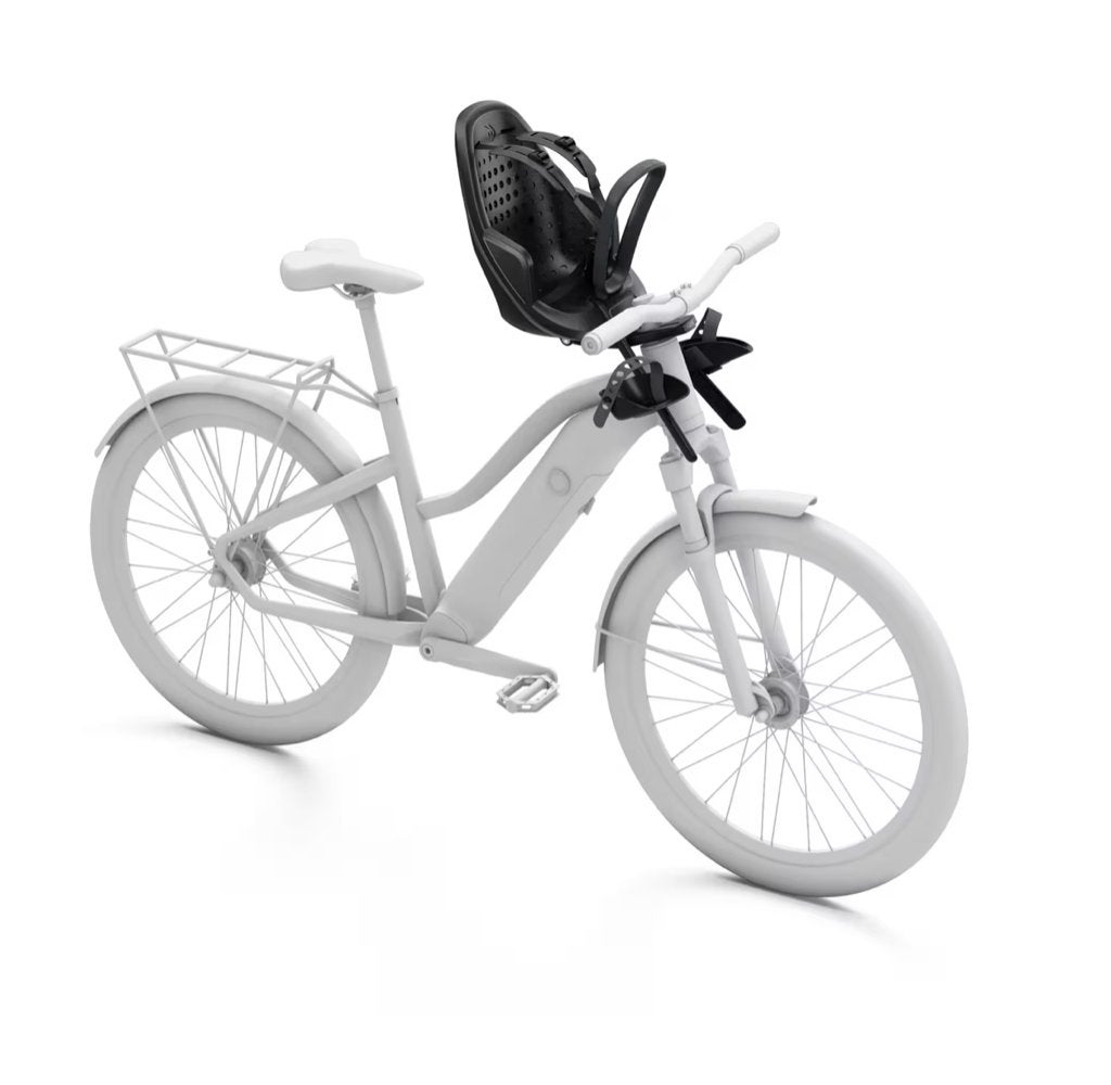 Siège vélo enfant Yepp Mini noir – montage avant – complet, Vélos & Vélomoteurs, Accessoires vélo | Sièges de vélo, Comme neuf