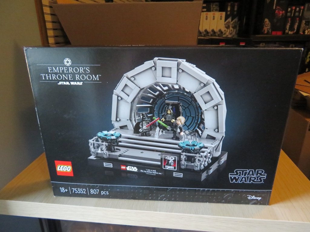 Lego Star Wars 75352 Emperor's Trone Room Diorama (2023), Star Wars, Lego, Nieuw, Ophalen of Verzenden