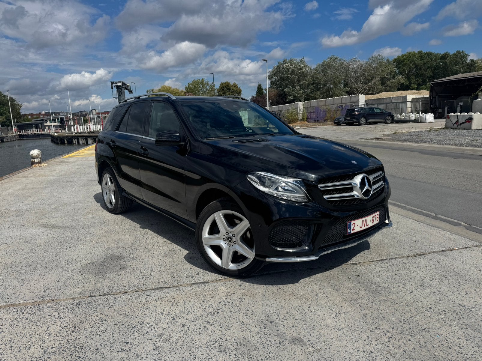 Mercedes GLE pac : AMG 2016 full options 209000km, Auto's, Mercedes-Benz, Automaat, 4 cilinders, GLE, Zwart