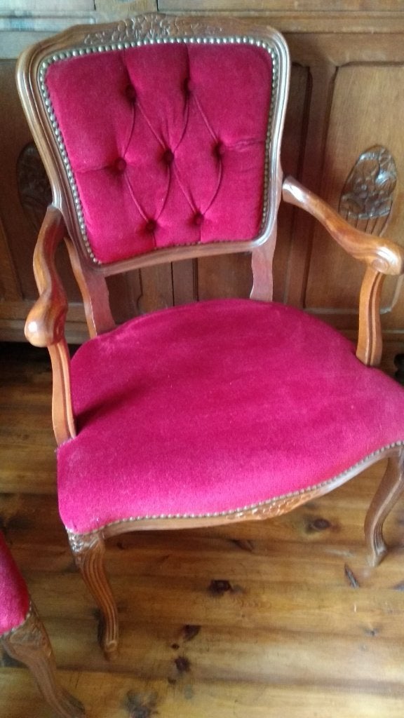 chaises anciennes (2), Maison & Meubles, Autres couleurs, Bois, Deux, Enlèvement