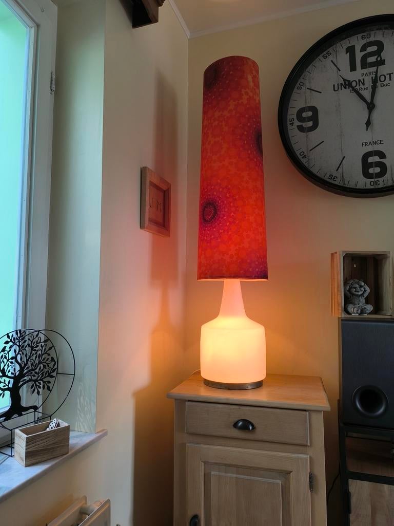 Grande lampe vintage, Ophalen