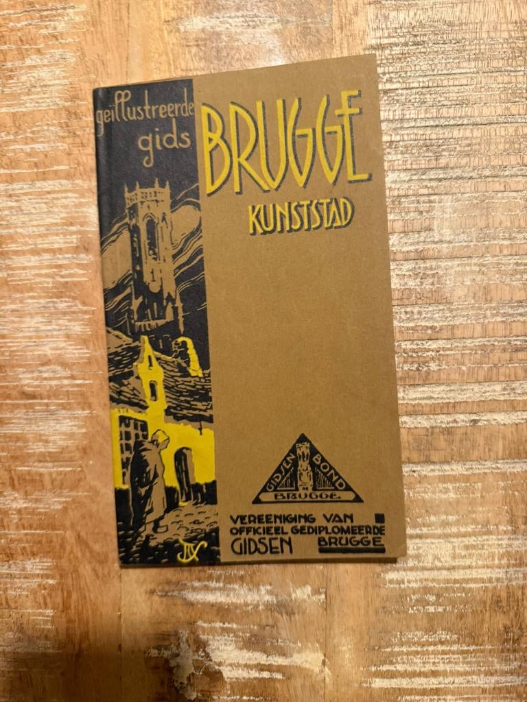 Geïllustreerde gids: Brugge Kunststad 3e verbeterde uitgave, Ophalen of Verzenden, Reisgids of -boek, Benelux, Gelezen
