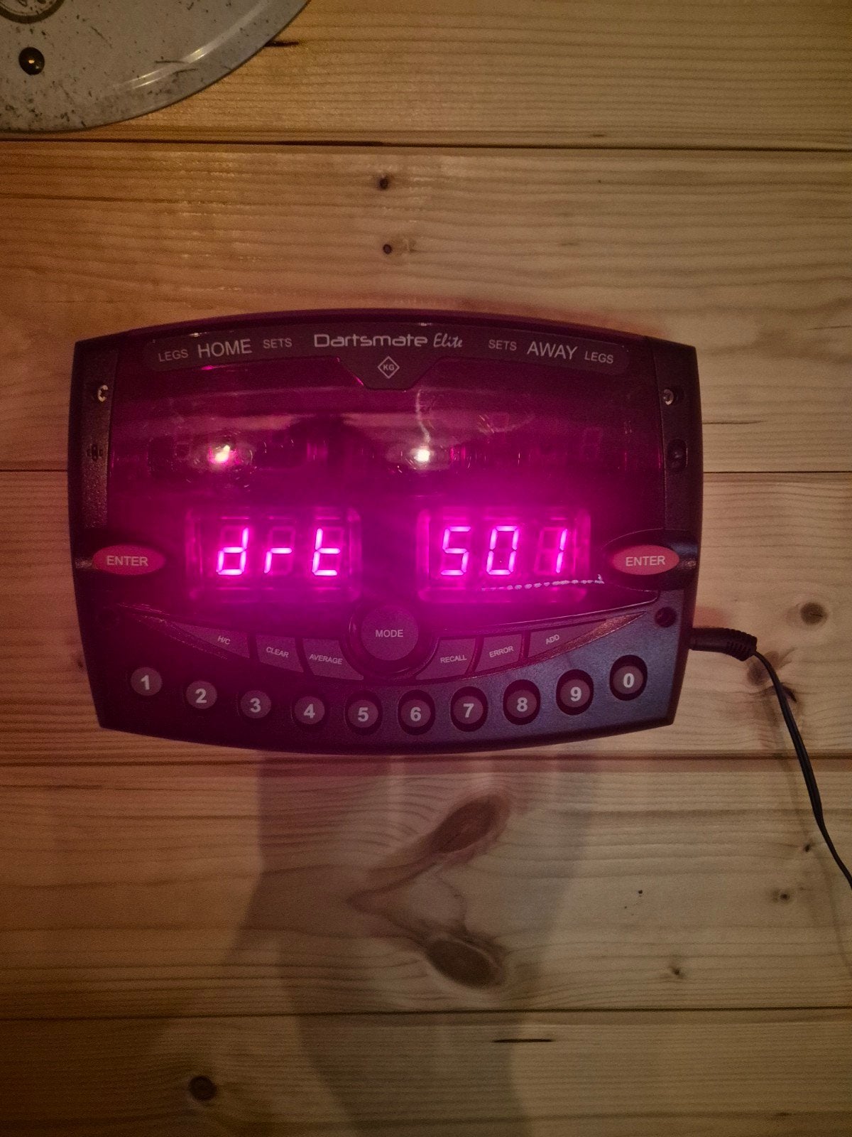 te koop elektronisch scorebord voor darts, Enlèvement, Comme neuf