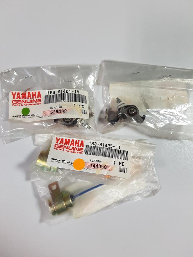 Yamaha RD125 AS/LS3 Vis platine+condensateur, Ophalen of Verzenden, Nieuw