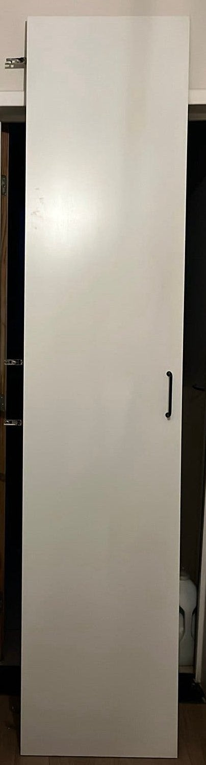 Te koop witte pqx deur kast, Ophalen, Gebruikt