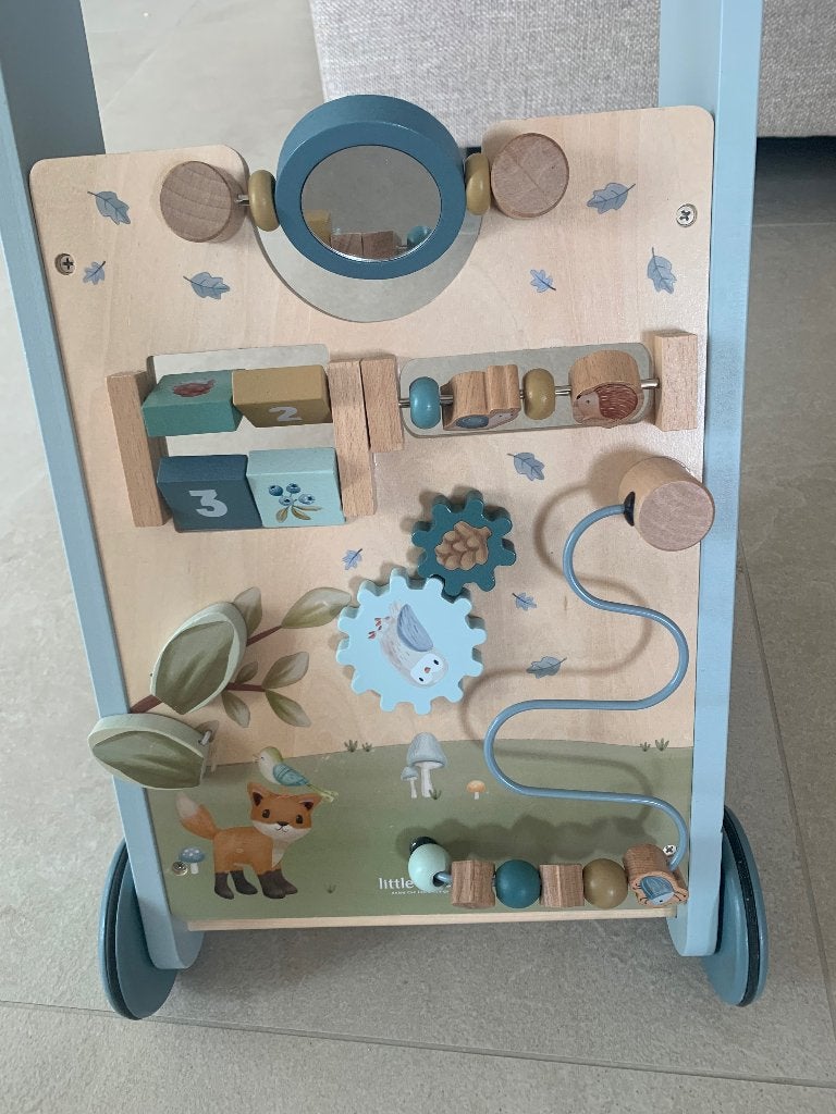 Loopwagentje Little Dutch, Kinderen en Baby's, Ophalen, Zo goed als nieuw, Rij- of Hobbelspeelgoed