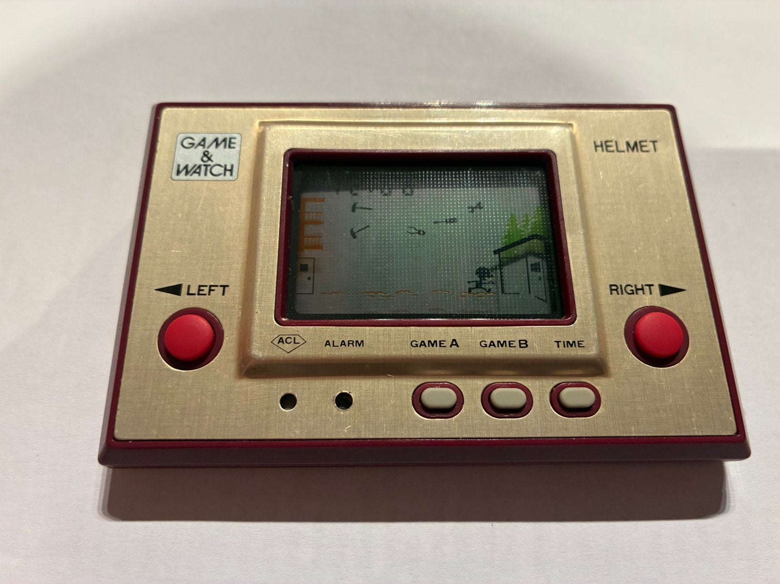 Nintendo Game&Watch Helmet Gold CN-07 1981, Games en Spelcomputers, 1 speler, Ophalen of Verzenden, Nieuw