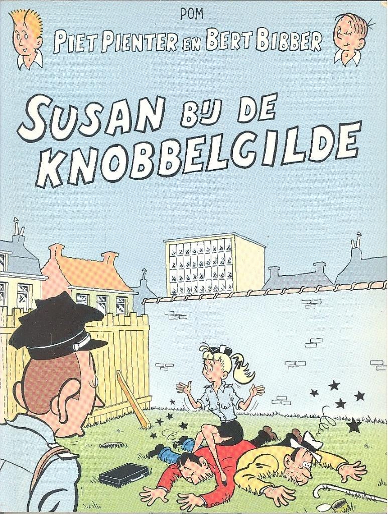 Piet Pienter en Bert Bibber nr 45-Susan bij de Knobbelgilde, Enlèvement ou Envoi, Une BD, Comme neuf, POM
