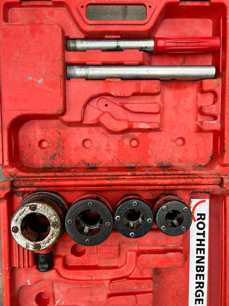 Filière Rothenberger 1/2 a 1’´1/4, Bricolage & Construction, Enlèvement, Utilisé