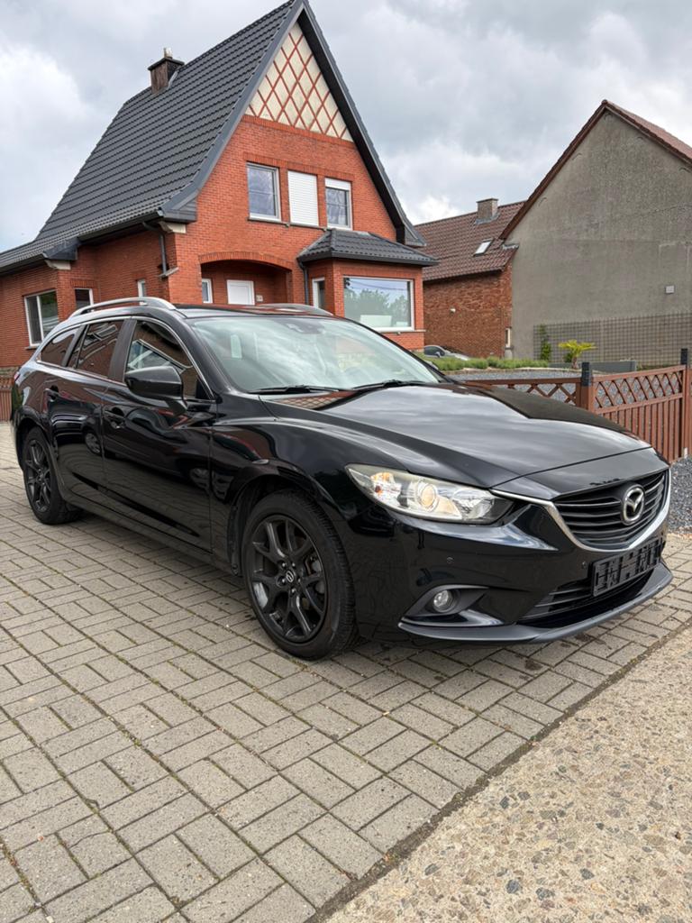 Mazda 6 2.2 diesel euro 6B met veel opties  heel proper, Auto's, Euro 6, 6 sportbreak, Bedrijf, Te koop